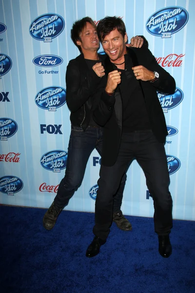 Harry Connick Jr. and Keith Urban — Stock Photo, Image