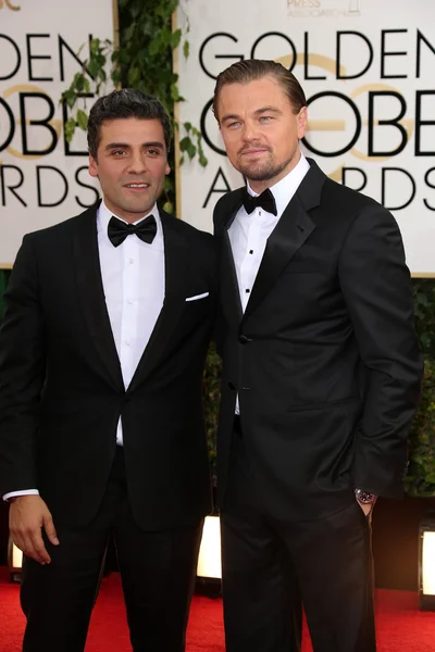 Oscar Isaac, Leonardo Dicaprio — Stock Photo, Image