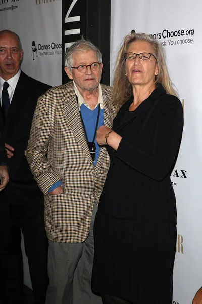 Annie Leibovitz, David Hockney — Stockfoto