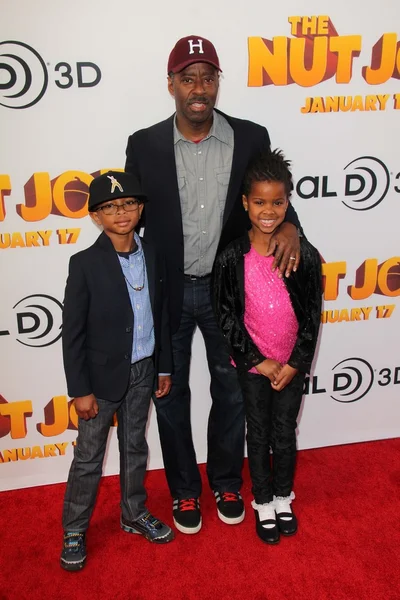 Courtney B. Vance, Bronwyn Vance, Slater Vance — Stockfoto