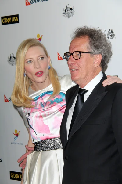 Cate Blanchett, Geoffrey Rush