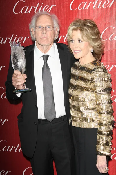 Bruce Dern, Jane Fonda — Stok fotoğraf