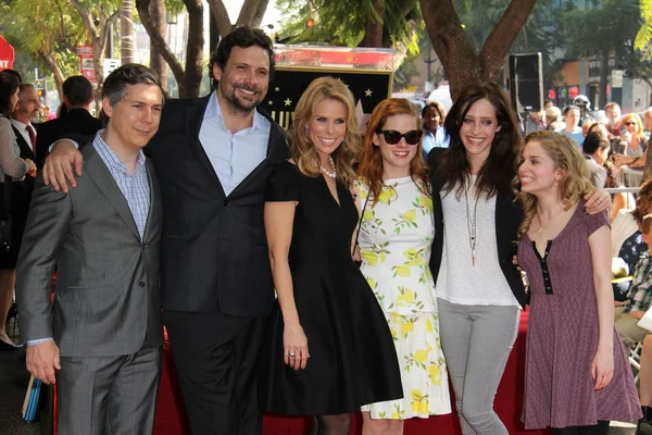 Chris Parnell, Jeremy Sisto, Cheryl Hines, Jane Levy, Carly Chaikin, Allie Grant — Stockfoto