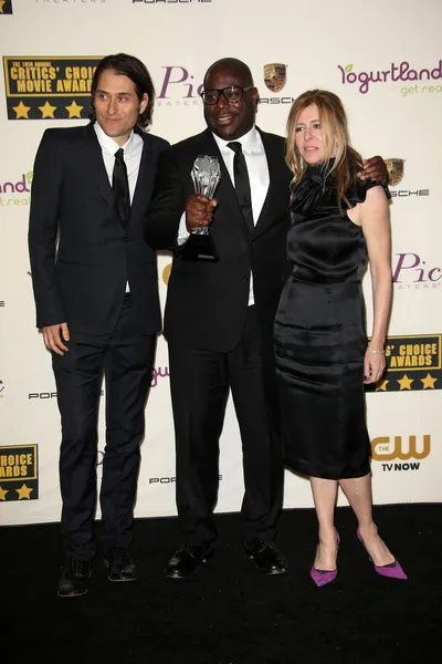 Jeremy Kleiner, Steve McQueen and Dede Gardner — Stock Photo, Image