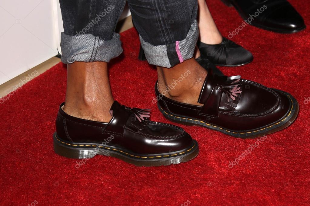 Pharrell Williams at the launch of his new footwear line in Los