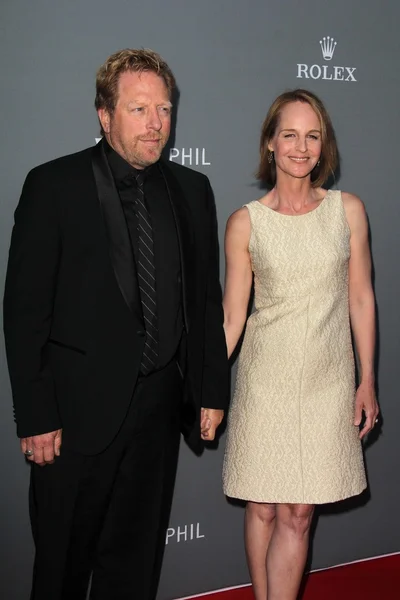 Matthew Carnahan, Helen Hunt — Stok fotoğraf