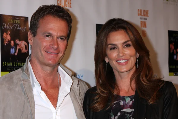 Rande Gerber, Cindy Crawford — Stock Photo, Image