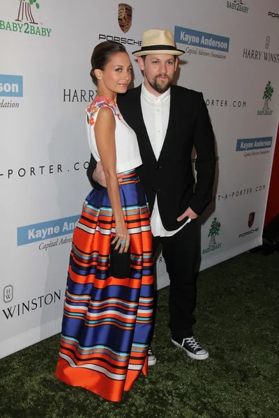 Nicole Richie, Joel Madden — Stock fotografie