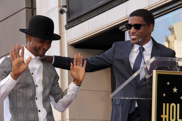 Kenny "Babyface" Edmonds, Usher — Foto de Stock