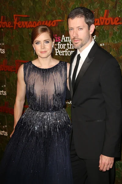 Darren Le Gallo and Amy Adams — Stock Photo, Image