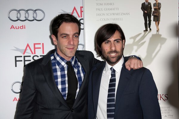 Jason Schwartzman and  B.J. Novak
