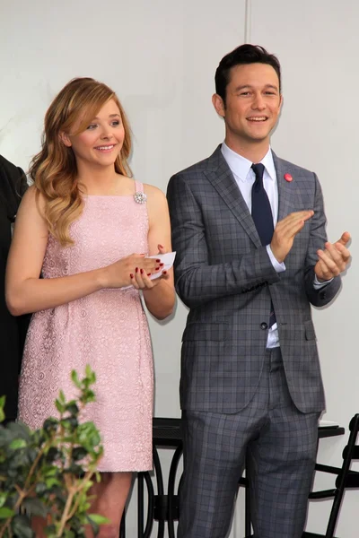 Chloe Grace Moretz, Joseph Gordon-Levitt — Foto de Stock