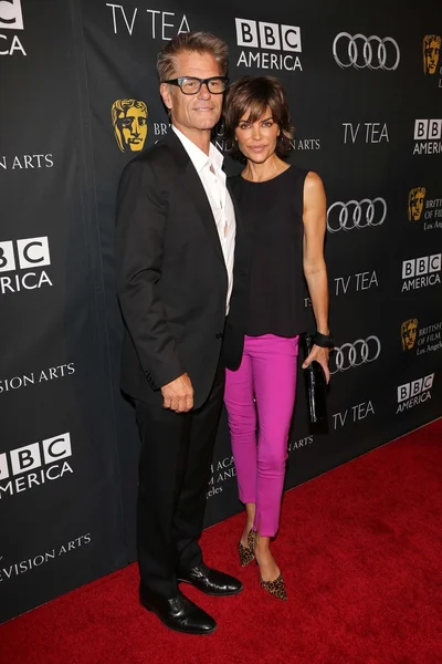 Harry Hamlin, Lisa Rinna — Stok Foto