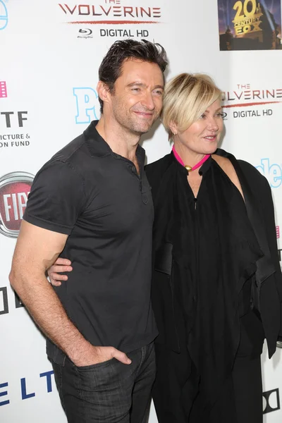 Hugh Jackman, Deborra-Lee Furness — Foto Stock