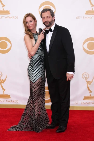 Leslie Mann and Judd Apatow — Stock Photo, Image