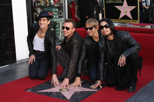 Perry Farrell, Stephen Perkins, Chris Chaney e Dave Navarro — Fotografia de Stock