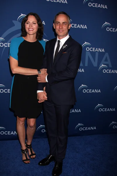 Jorja fox, wallace langham — Stockfoto