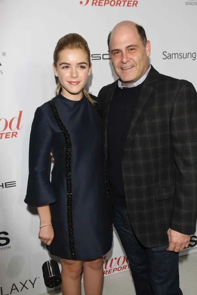 Kiernan Shipka, Matthew Weiner — Photo