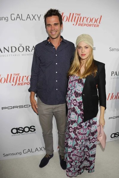 Majandra Delfino, David Wilton — Stock Photo, Image