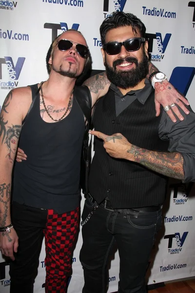 Lukas Rossi and Dave Buckner — Stock Photo, Image