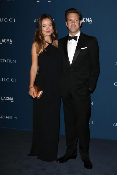 Olivia Wilde, Jason Sudeikis — Foto de Stock