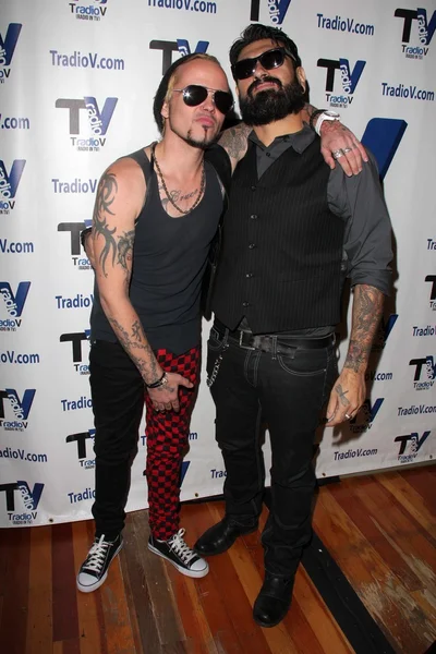 Lukas Rossi and Dave Buckner — Stock Photo, Image