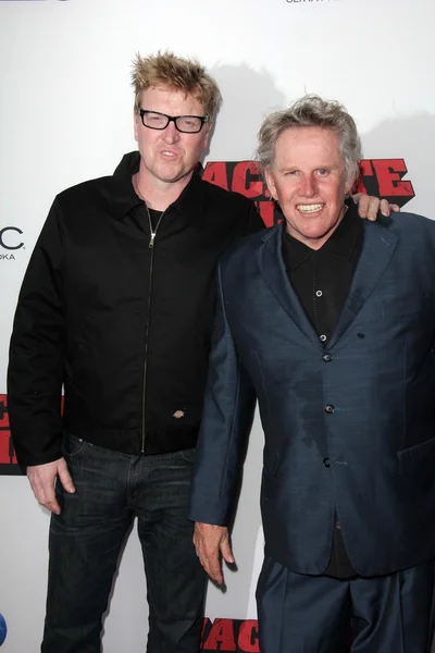 Jake Busey, Gary Busey — Stockfoto