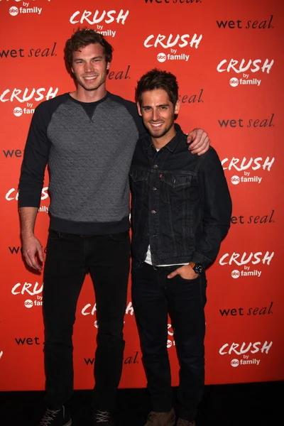 Derek Theler y Jean-Luc Bilodeau — Foto de Stock