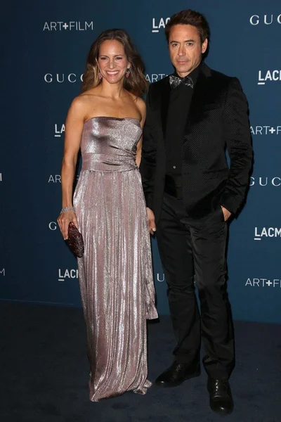 Susan Downey, Robert Downey Jr. . — Foto de Stock