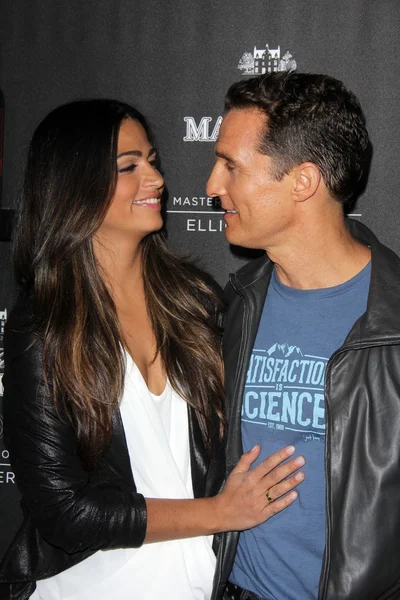 Camila Alves, Matthew McConaughey — Stock Photo, Image