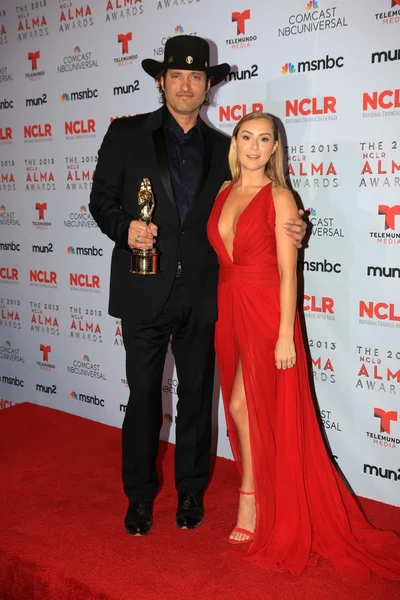 Robert Rodriguez and Alexa Vega — Stock Photo, Image