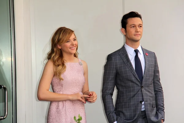 Chloe Grace Moretz, Joseph Gordon-Levitt — Foto de Stock