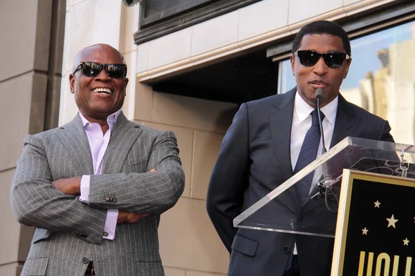 Kenny "Babyface" Edmonds, Antonio M. "L.A". Reid — Foto de Stock