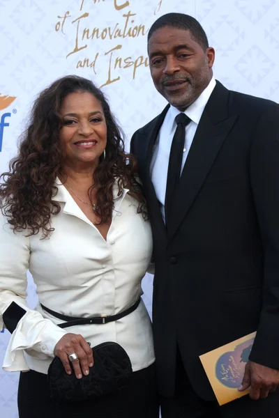 Debbie Allen, Norm Nixon — Stock Photo, Image