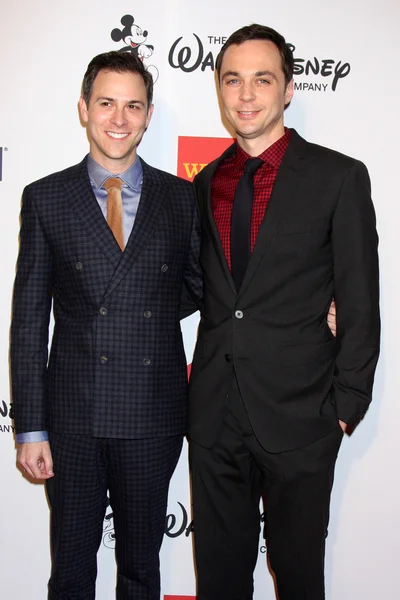 Todd Spiewak, Jim Parsons — Stock Photo, Image