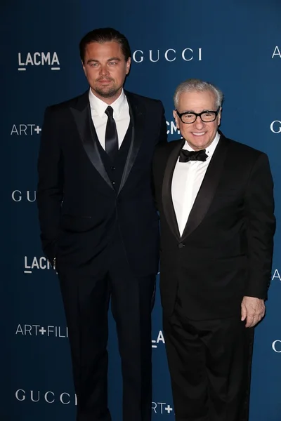 Leonardo DiCaprio, Martin Scorsese — Stock Photo, Image