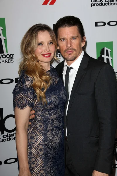 Ethan Hawke, Julie Delpy — Stock Photo, Image