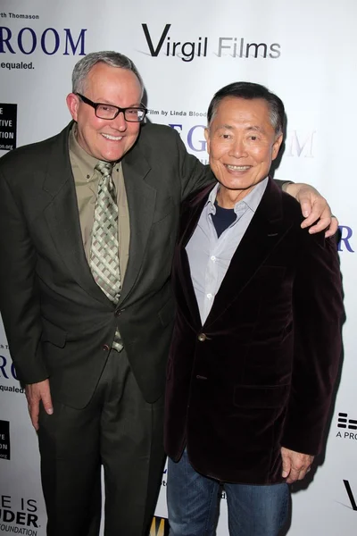 George Takei, Brad Altman — Zdjęcie stockowe