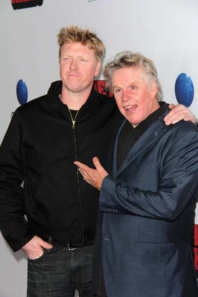 Jake Busey, Gary Busey — Stock fotografie