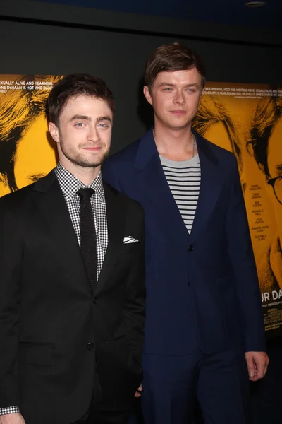 Daniel Radcliffe, Dane DeHaan — Stock Photo, Image