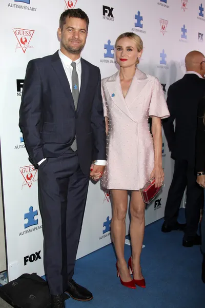 Joshua Jackson and Diane Kruger — Stock Photo, Image