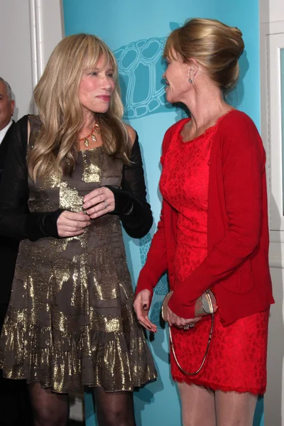 Carly Simon, Melanie Griffith — Stockfoto