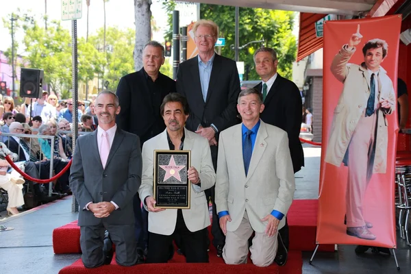 Joe Mantegna com Ed Begley, Jr. e Paul Reiser — Fotografia de Stock