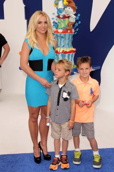 Britney Spears, Sean Preston Federline, Jayden James Federline — Stok fotoğraf