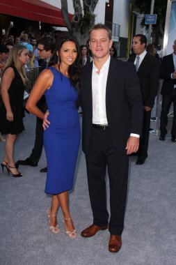 Luciana Barroso, Matt Damon