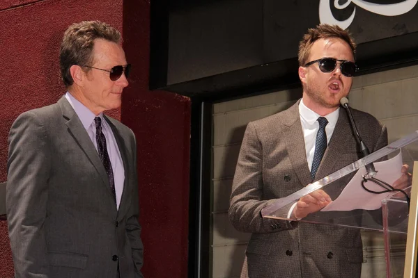 Bryan Cranston, Aaron Paul — Stok fotoğraf