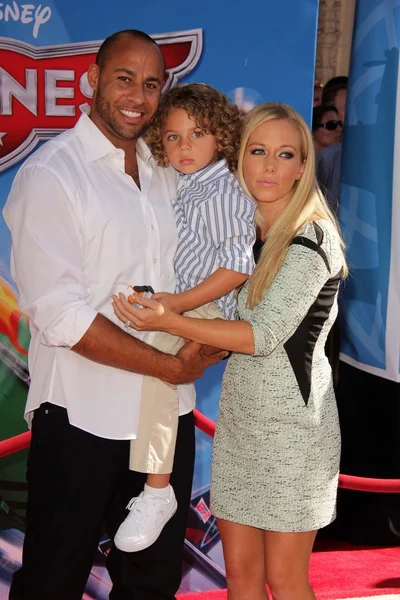 Hank Baskett, Kendra Wilkinson — Foto de Stock