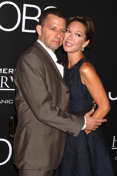 Jon Cryer og kone Lisa Joyner - Stock-foto
