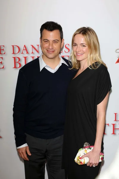 Jimmy Kimmel and wife Molle — Stock Photo, Image
