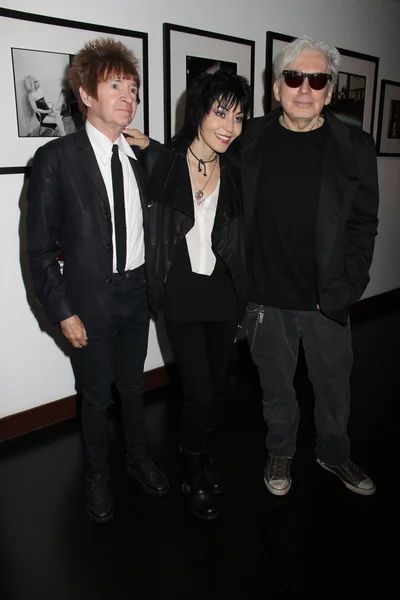 Rodney Bingenheimer, Joan Jett, Chris Stein — Zdjęcie stockowe